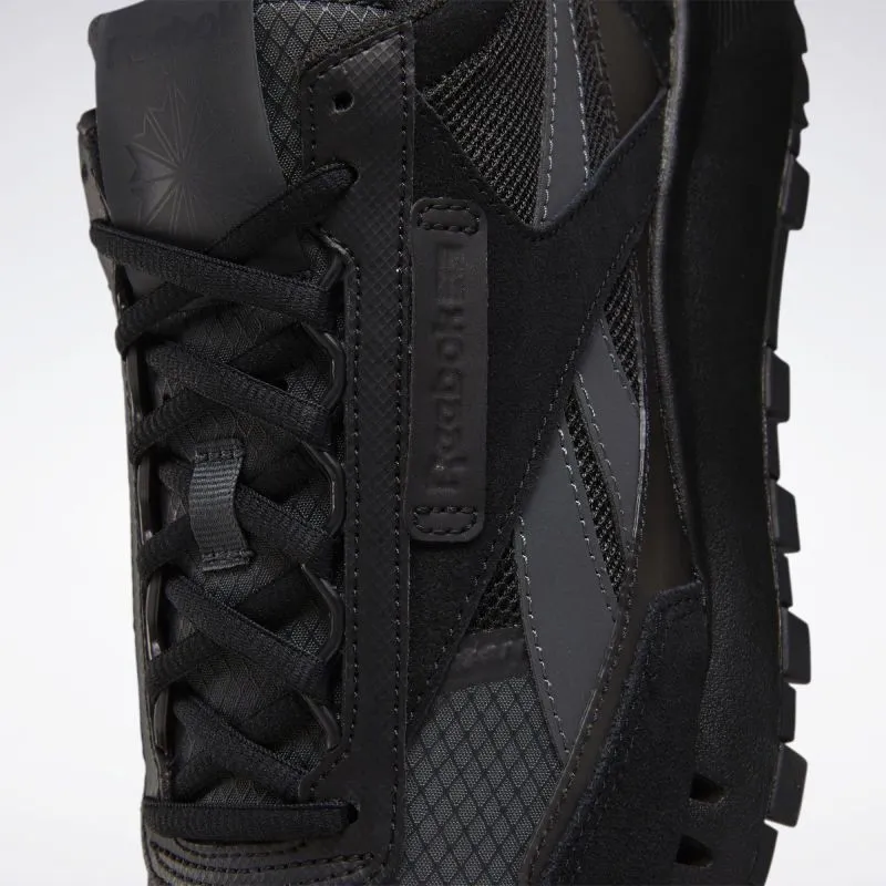 Reebok Classic CL Leather Legacy Shoes - Black Grey