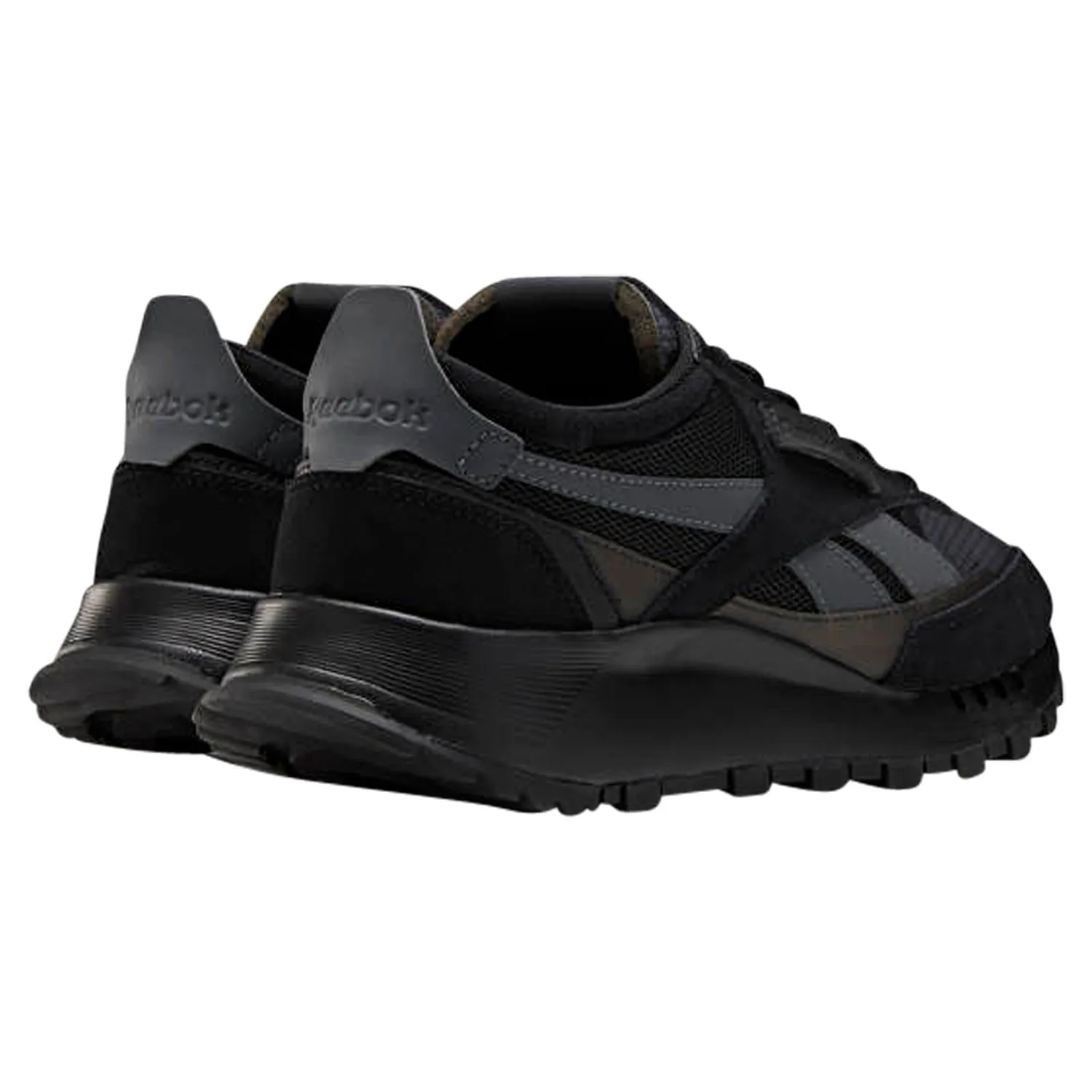 Reebok Classic CL Leather Legacy Shoes - Black Grey