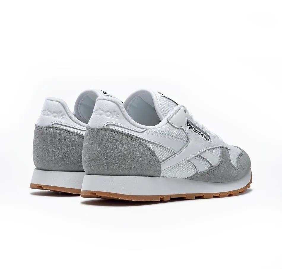 Reebok Classic Leather MU Trainers - White / Grey
