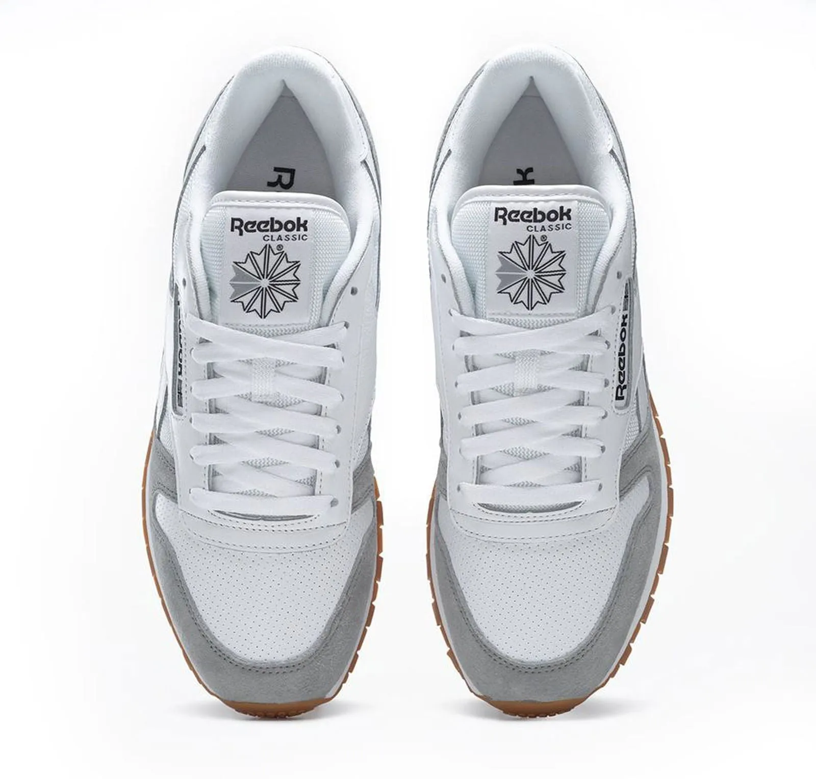 Reebok Classic Leather MU Trainers - White / Grey