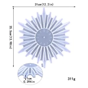 Retro Clock Resin Mold
