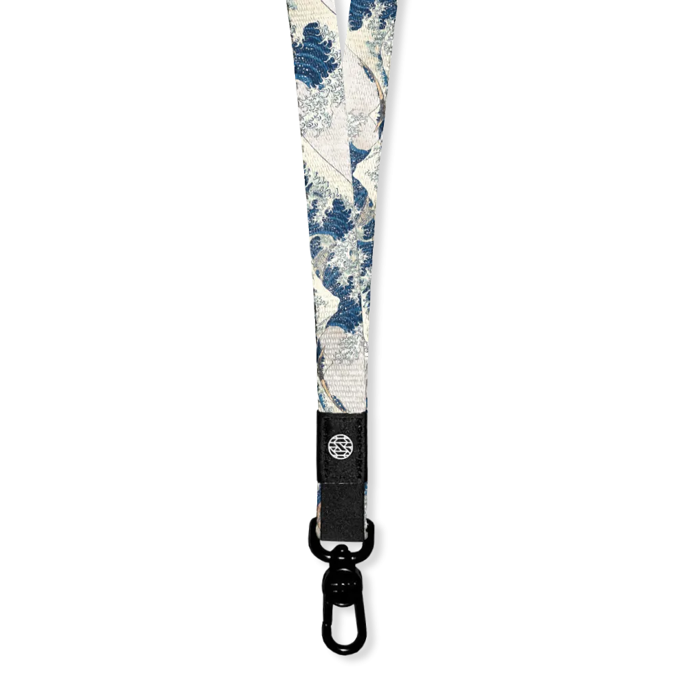 The Great Wave - Lanyard