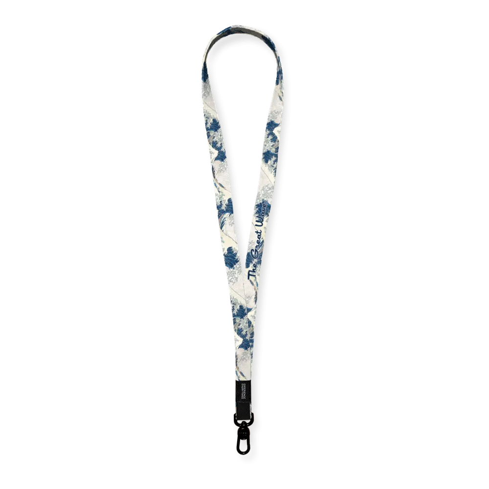 The Great Wave - Lanyard