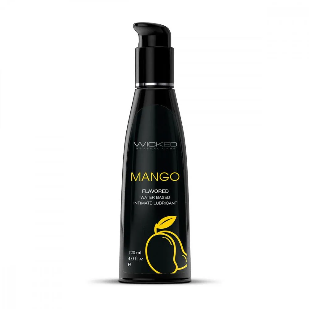 Wicked Aqua Flavored Lube 4oz